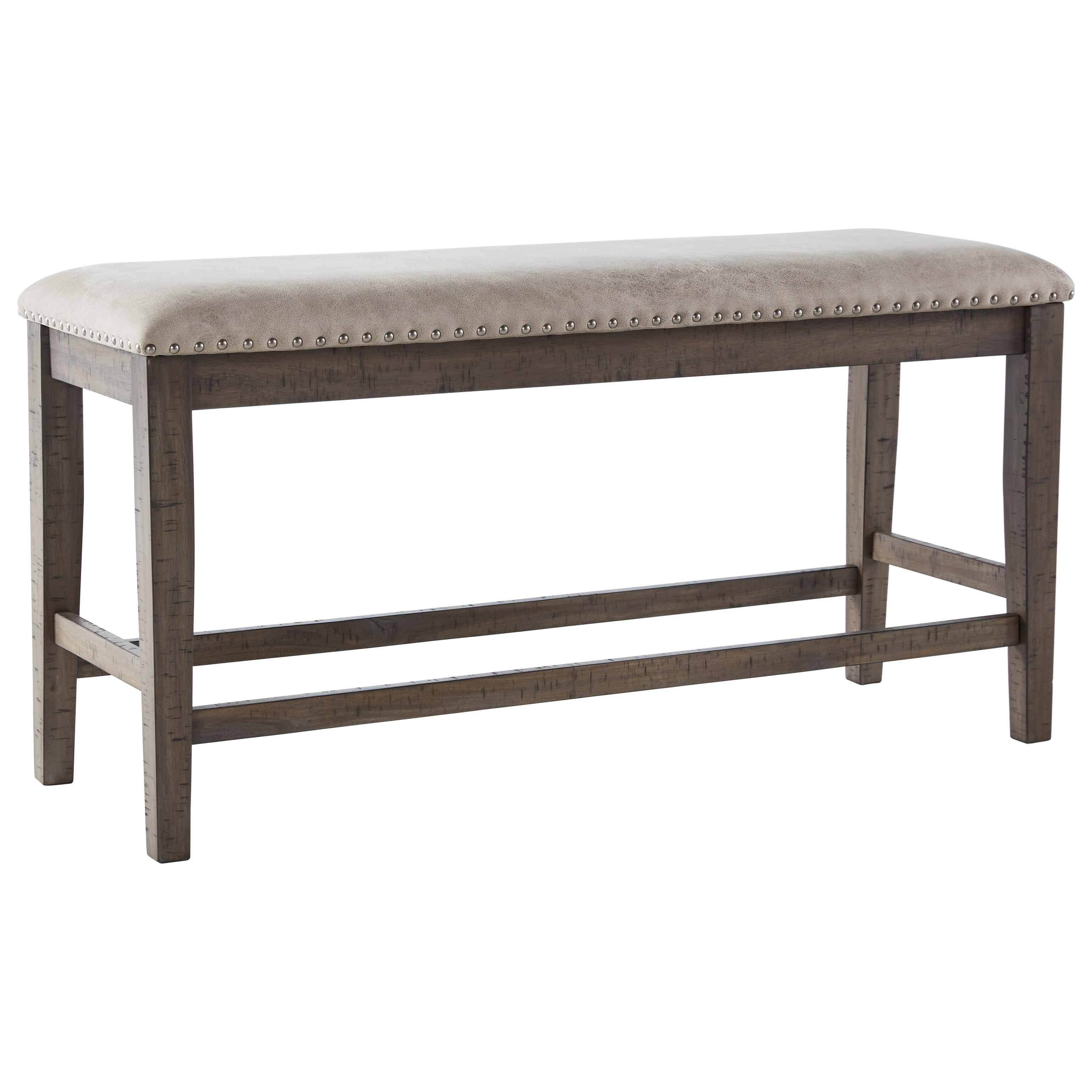 Benchcraft by Ashley Johurst Counter-Height Upholstered Bench with